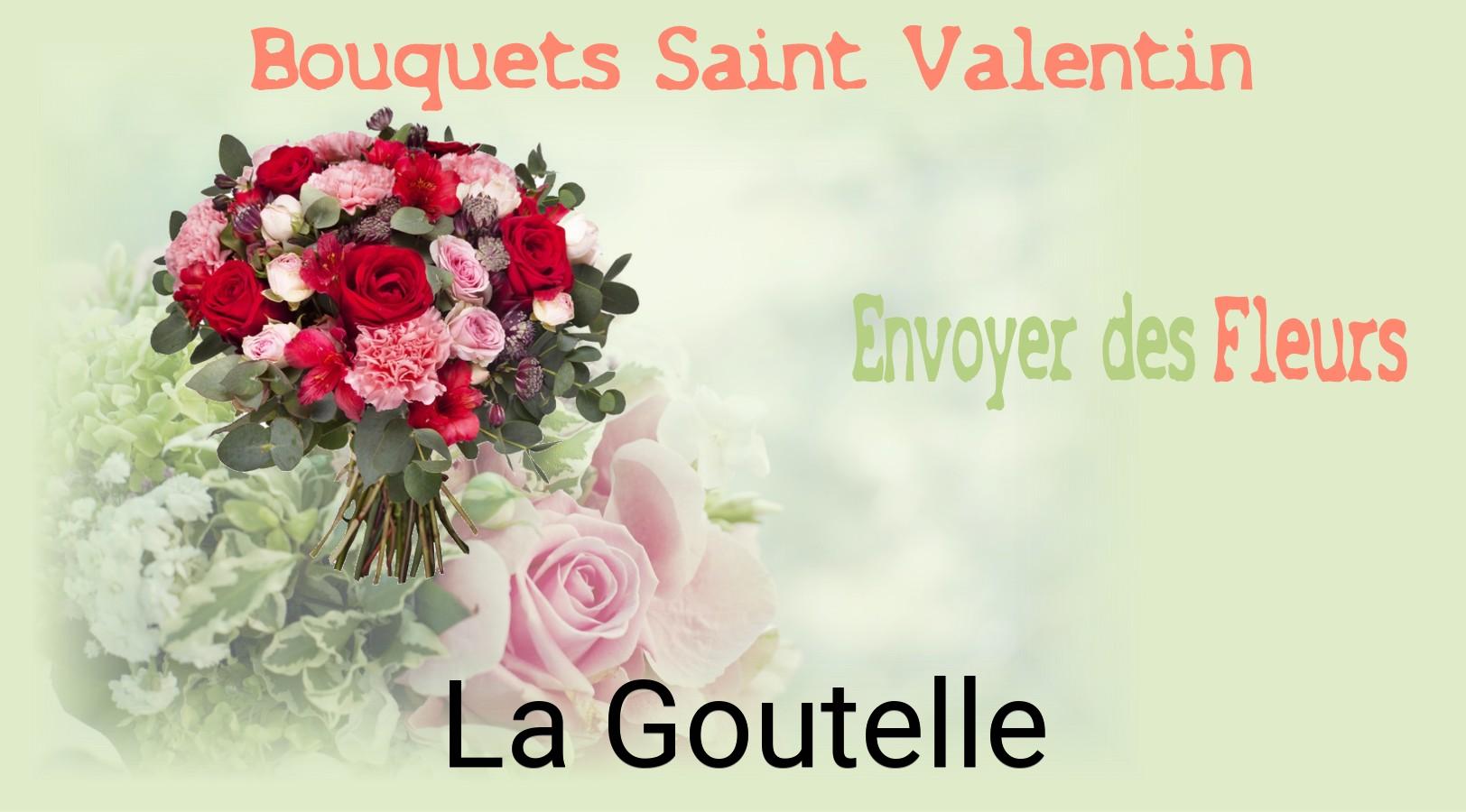 Roses de Saint-Valentin livrées à La Goutelle